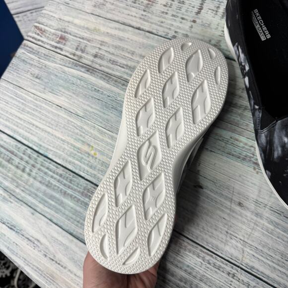 Skechers Wide Fit Air-Cooled Memory Foam Sneakers Women’s 9 – White / Neon Pink - Picture 3 of 6